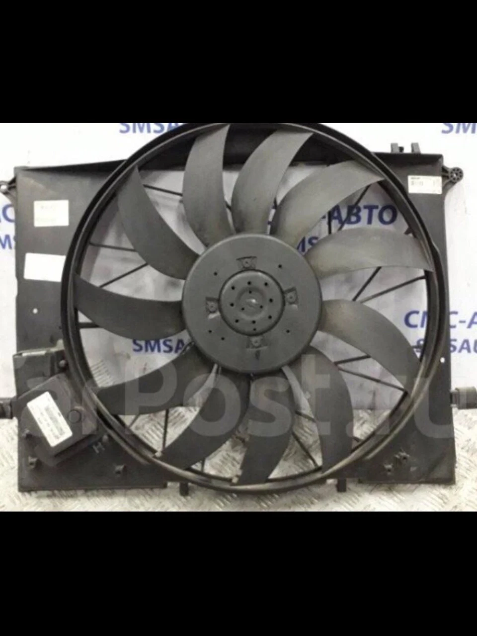 Финалочка про вентилятор на 3.2cdi 850w