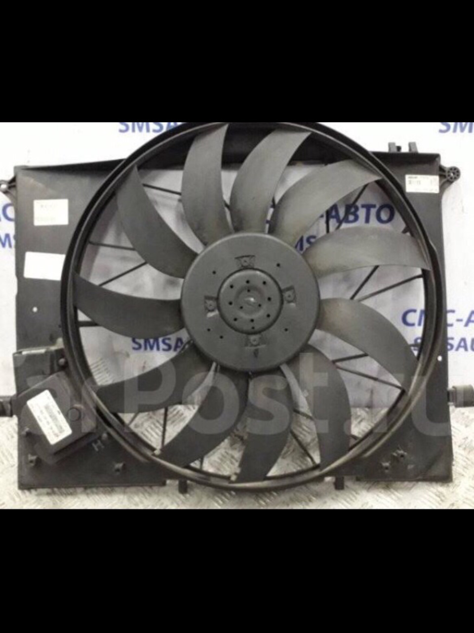 Финалочка про вентилятор на 3.2cdi 850w 1