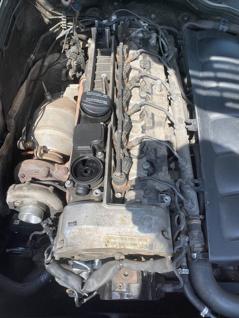 Мембрана клапана ВКГ w211 е280. 3.2cdi 648OM 3