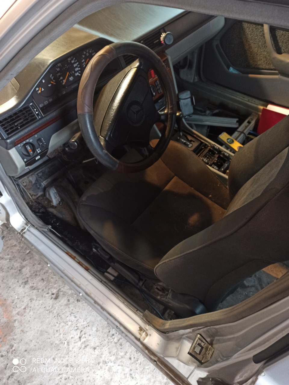Салон від w210 на w124 3