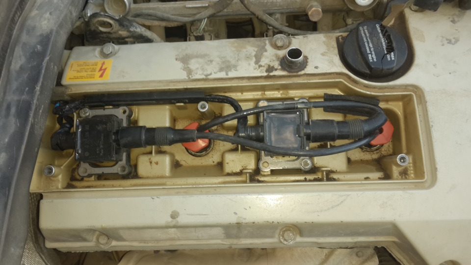 MB W210 ВВ проводи та котушки запалювання 2