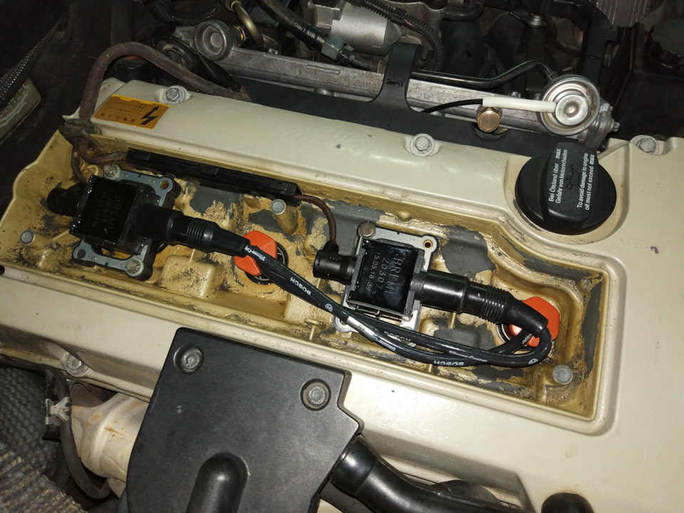 MB W210 ВВ проводи та котушки запалювання 3