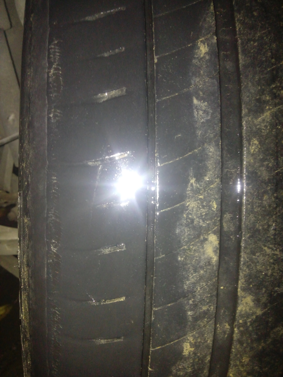 Розвал-сходження офіціалів-знос шин до ниток. 5