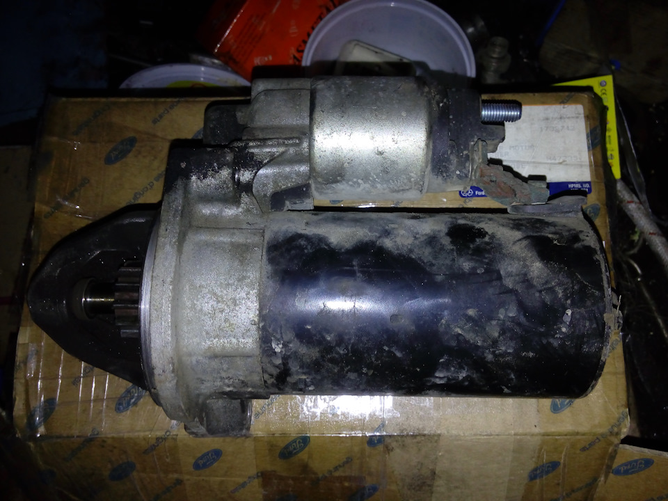 Ремонт стартера BOSCH 0001115047 w211 рестайл. 4