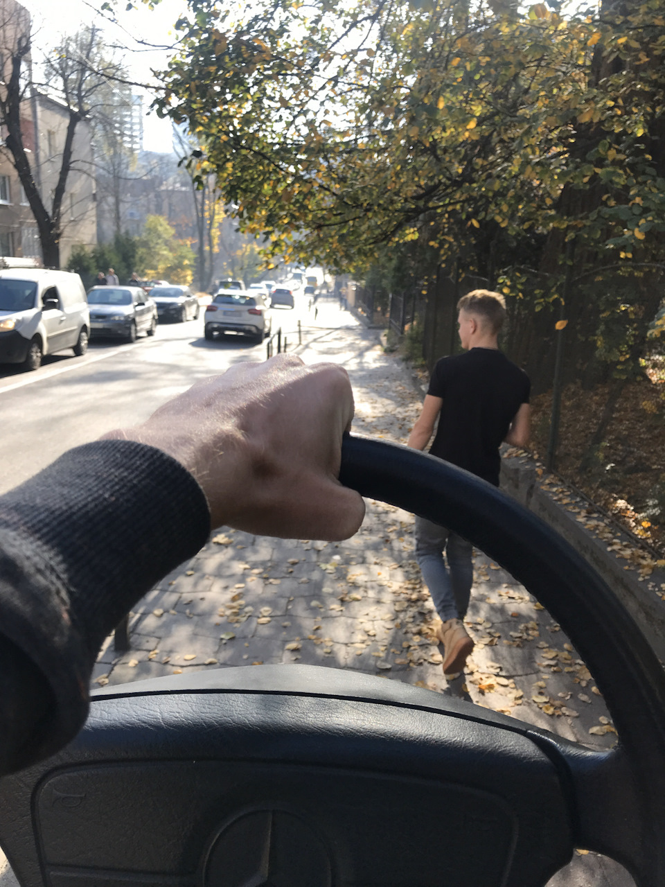 Як поставити кермо від рестайлу 1