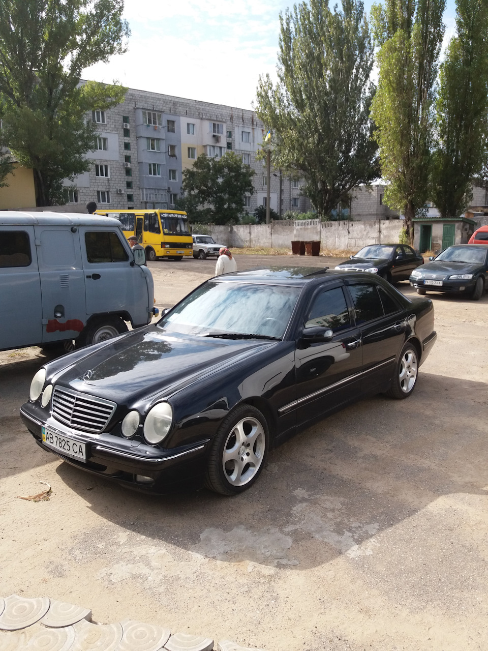 Заміна передніх стійок на w210 1