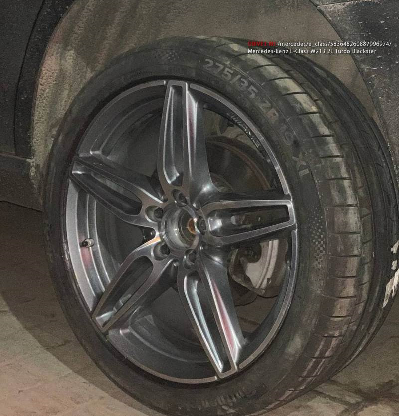 Різноширокі диски AMG R19 та літня гума Continental SportContact 6 5