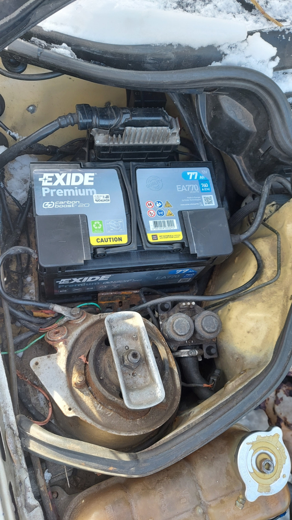 Акумулятор Exide EA770 4