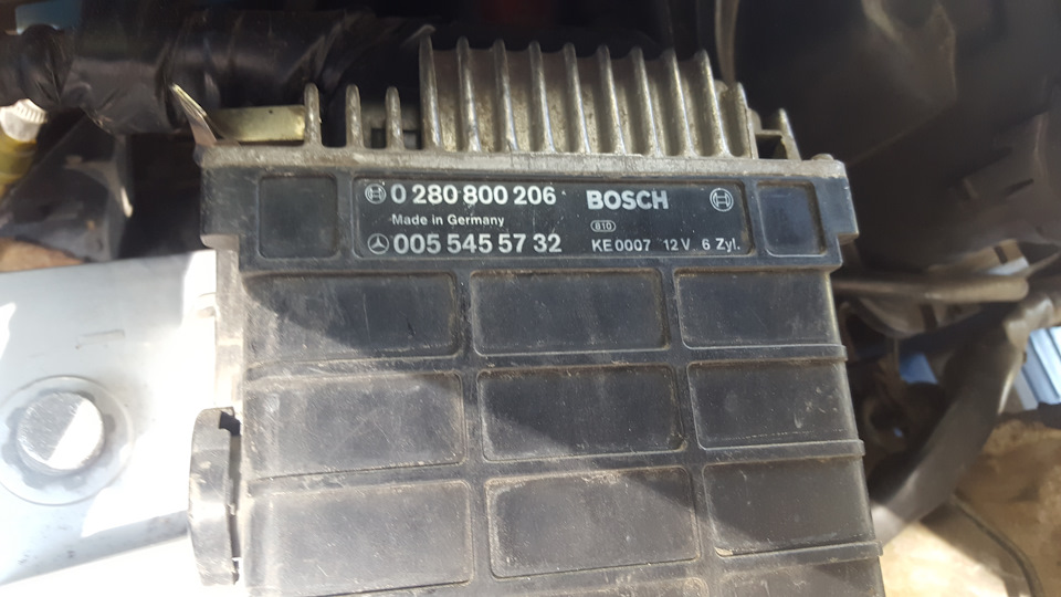 Розпинування ЕБУ W124 M103 3.0 1