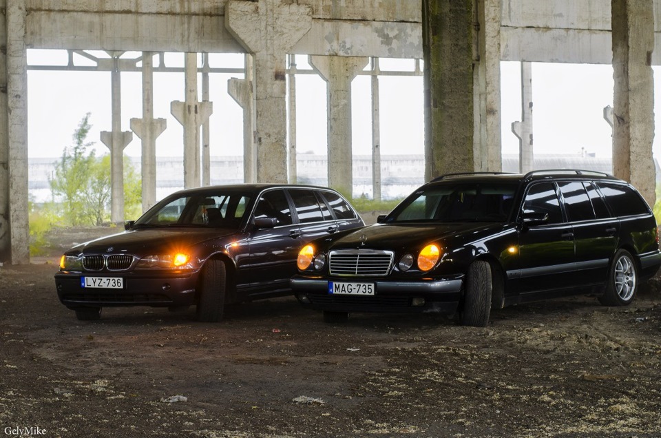 Е300 & 330d 2