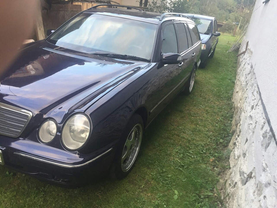 Полірнув машину САМ.w210 e320 avantgard 3