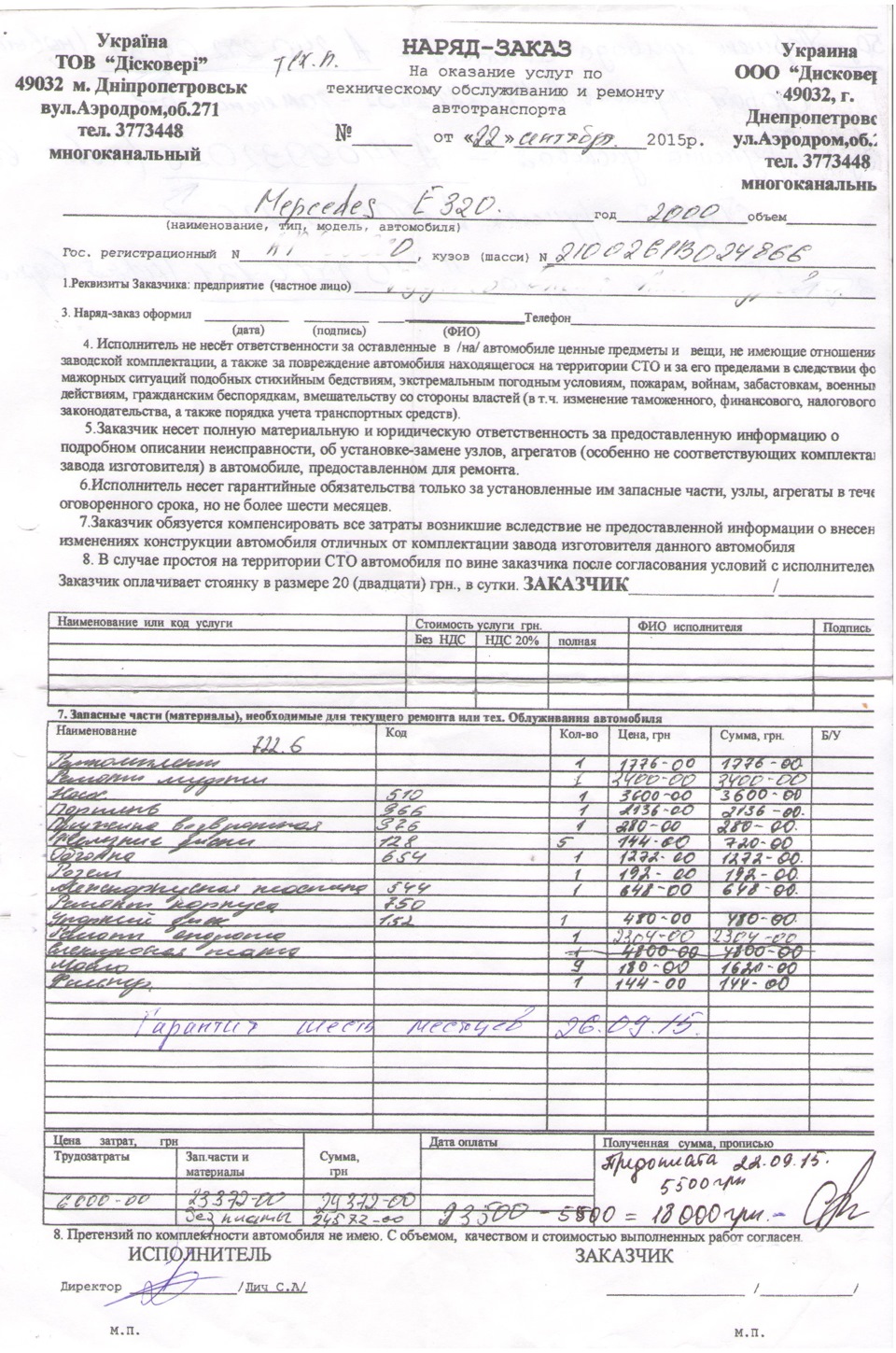Ремонт та доробка АКПП 722.6 5