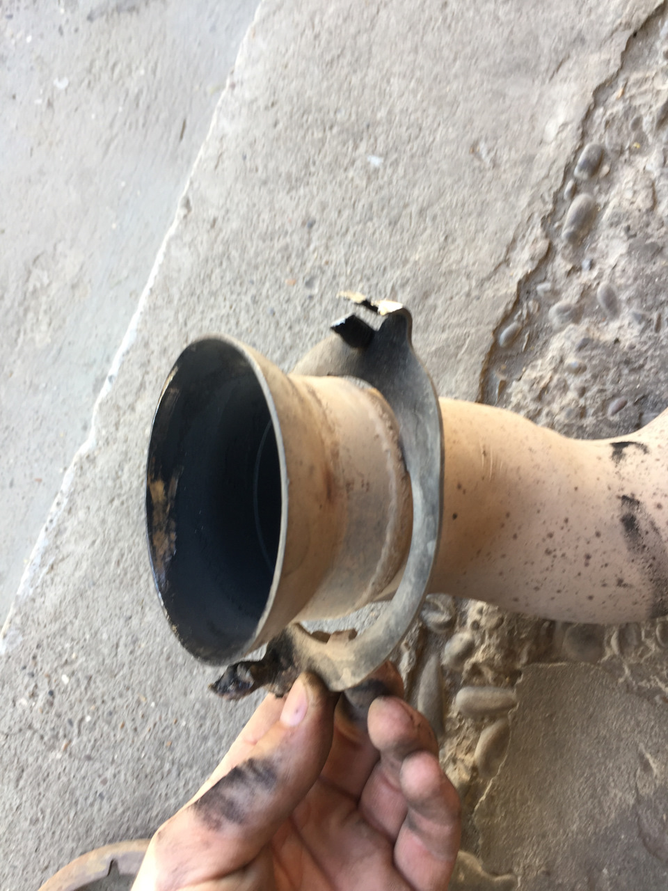 Downpipe, Helmholtz resonator, траса з нержавіючої сталі. 3