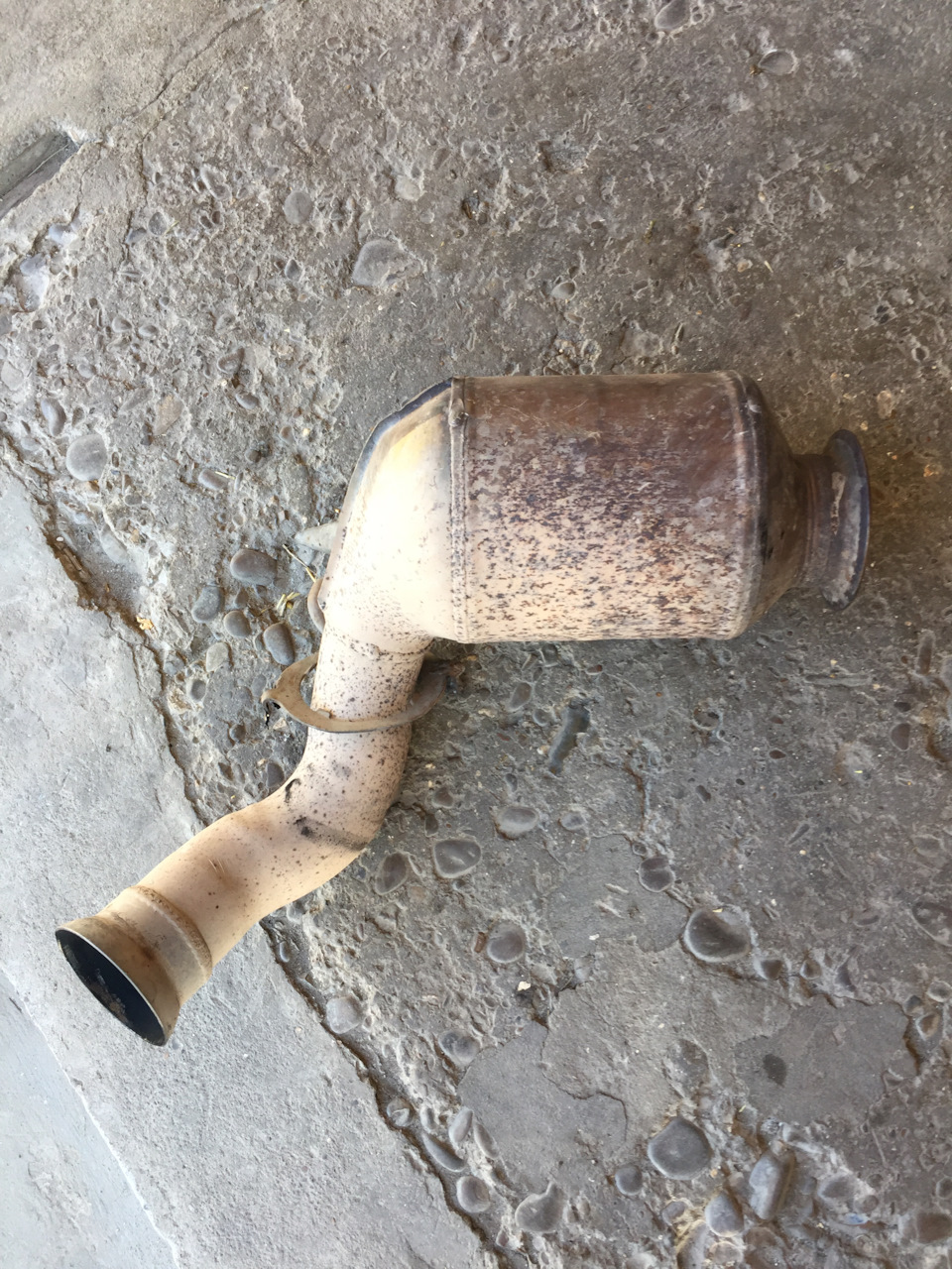 Downpipe, Helmholtz resonator, траса з нержавіючої сталі. 1