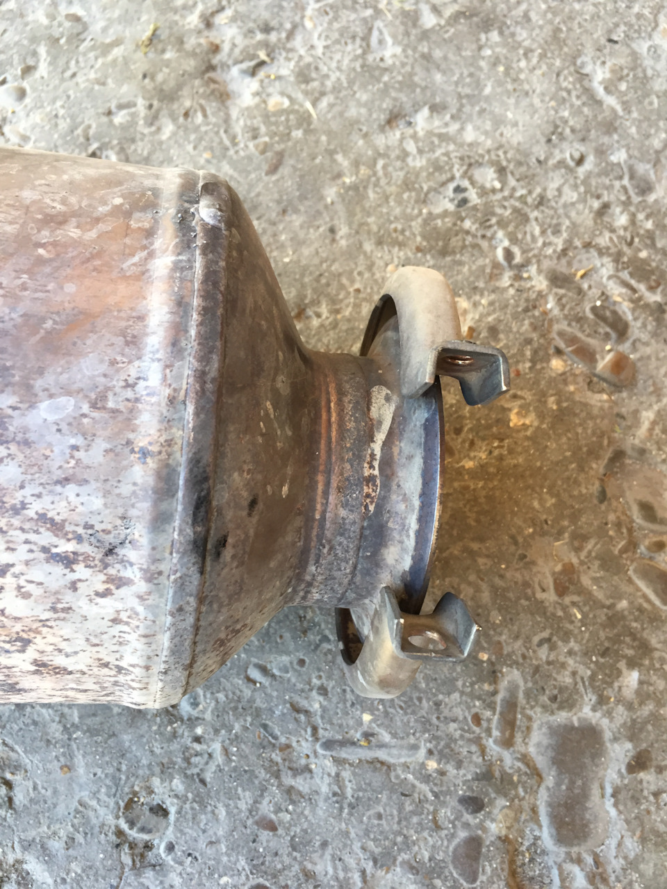 Downpipe, Helmholtz resonator, траса з нержавіючої сталі. 2