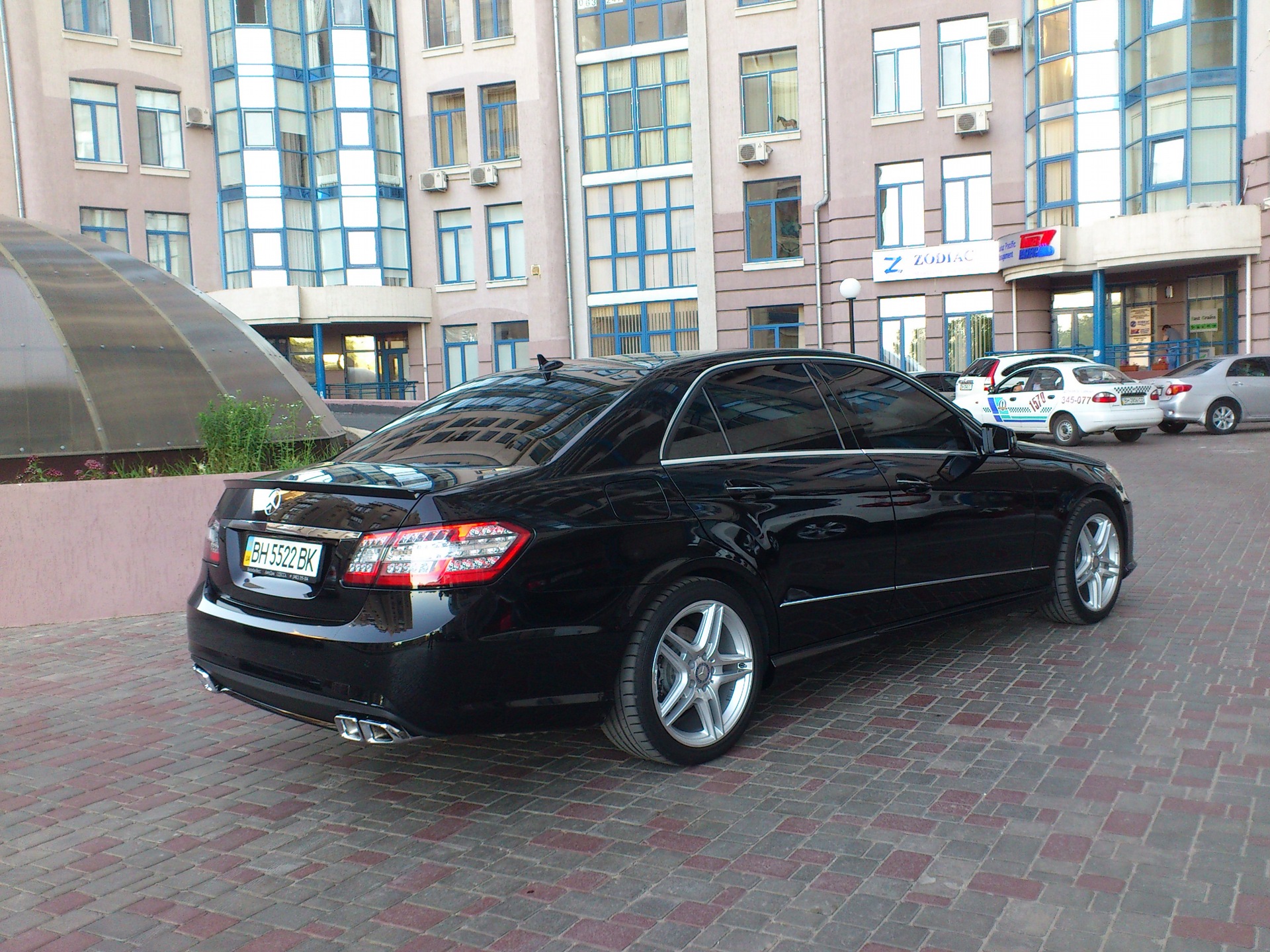 Exhaust E63AMG 1
