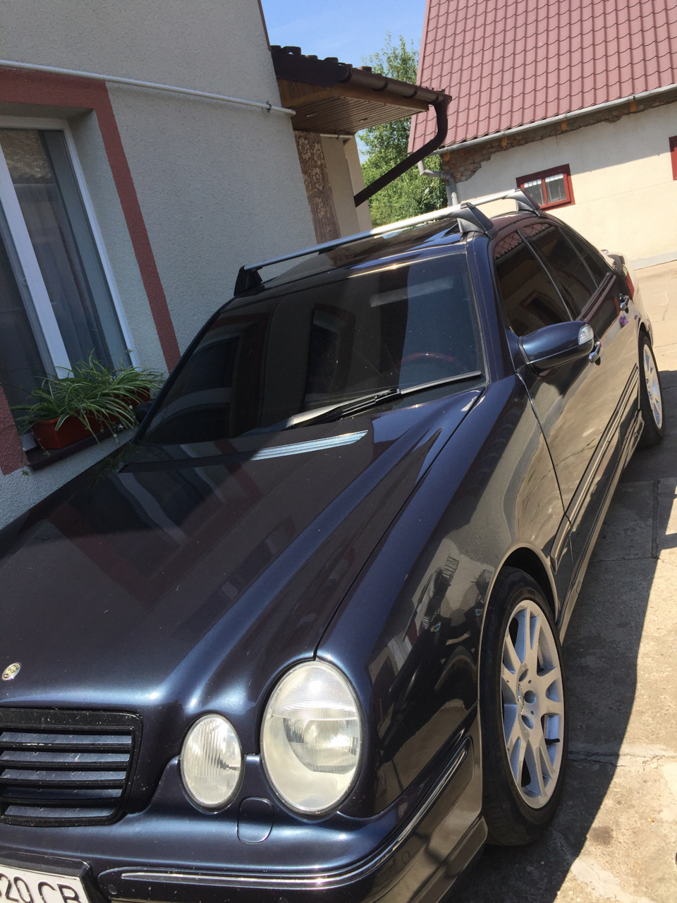 Рейлінги або планки на седан w210 4