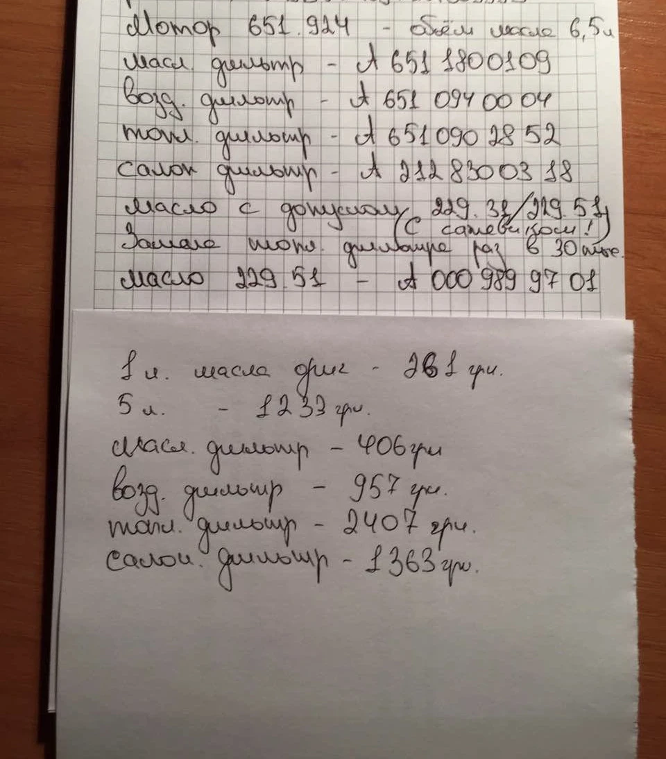 Плановое То Mercedes e250cdi 4 matic