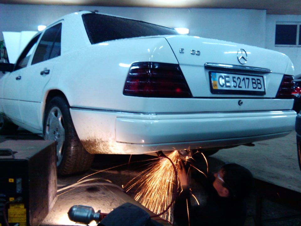 Косий вихлоп BRABUS! 1