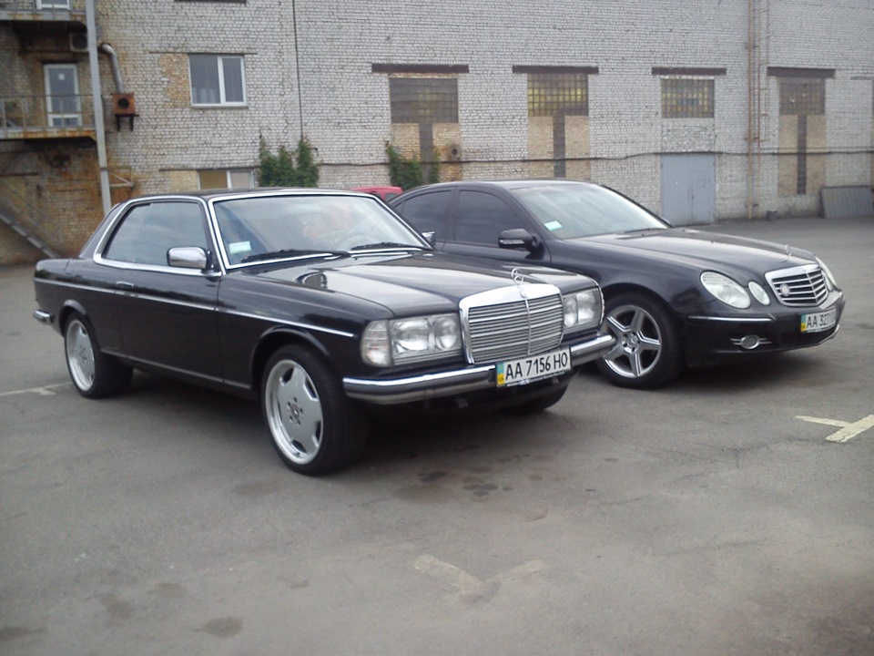 w211 + C123- 26 років різниці-це прірва або всього пару кроків вперед? 2
