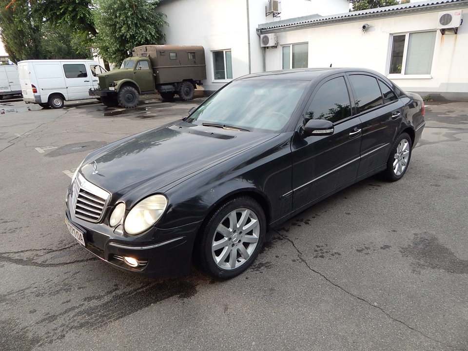 Wheels 17 Mercedes-Benz Tarazed on Mercedes w211 E350 4M. Foto 5