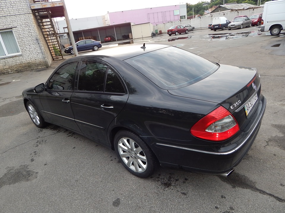 Wheels 17 Mercedes-Benz Tarazed on Mercedes w211 E350 4M. Foto 4