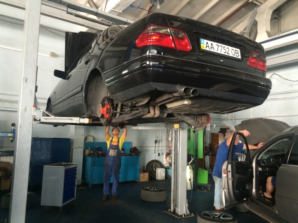 Установка koni sport та пружин. 1