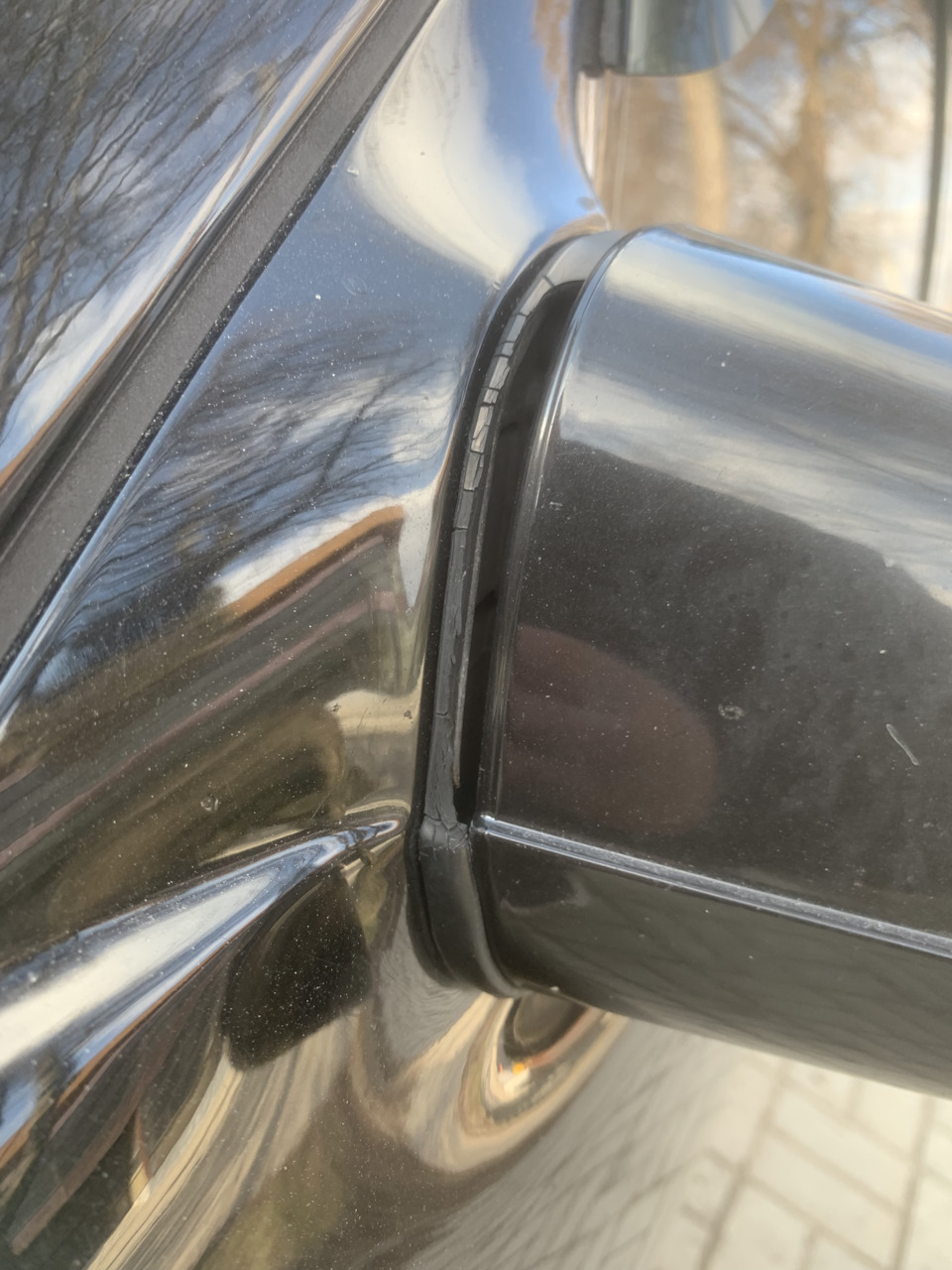 Заміна гумки дзеркала w210 дорест 4