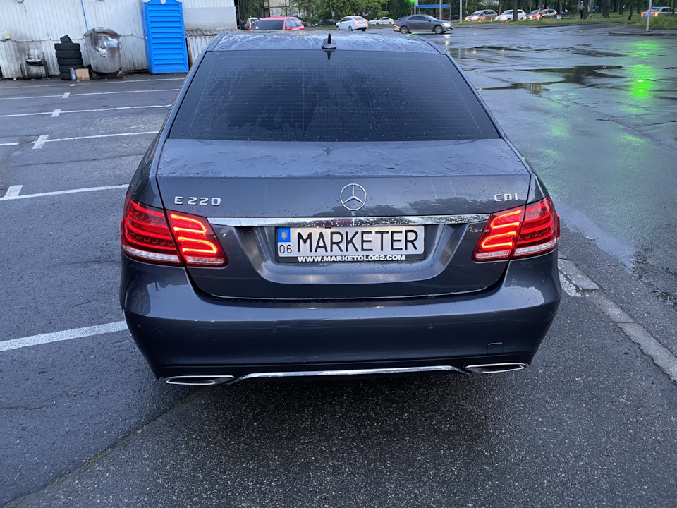 Ремонт діодів на задніх фарах w212002 1