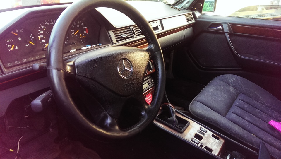 Поставив жирне кермо від clk w170 2