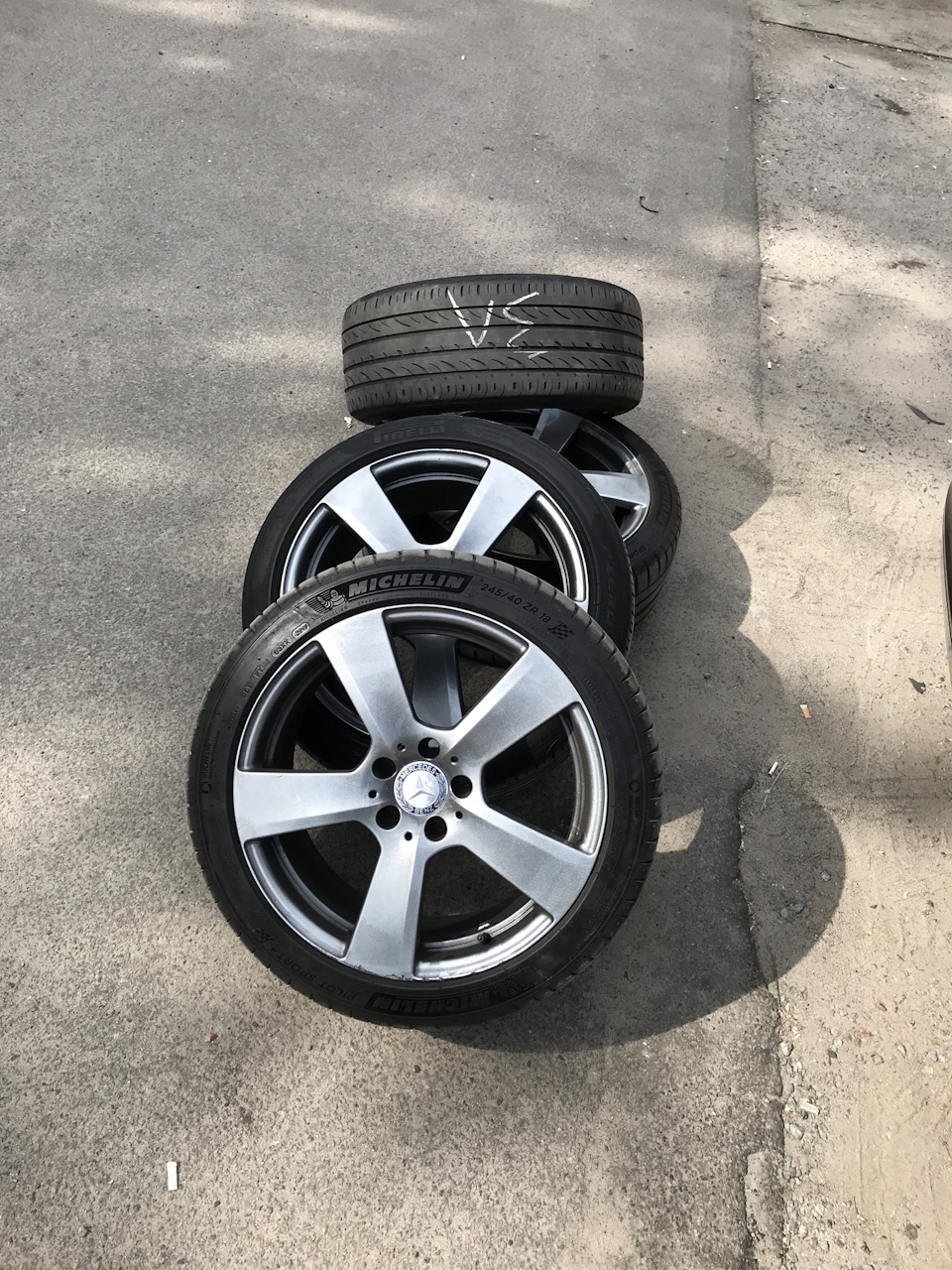 Продам диски R18 з гумою або без оригіналу W212 2