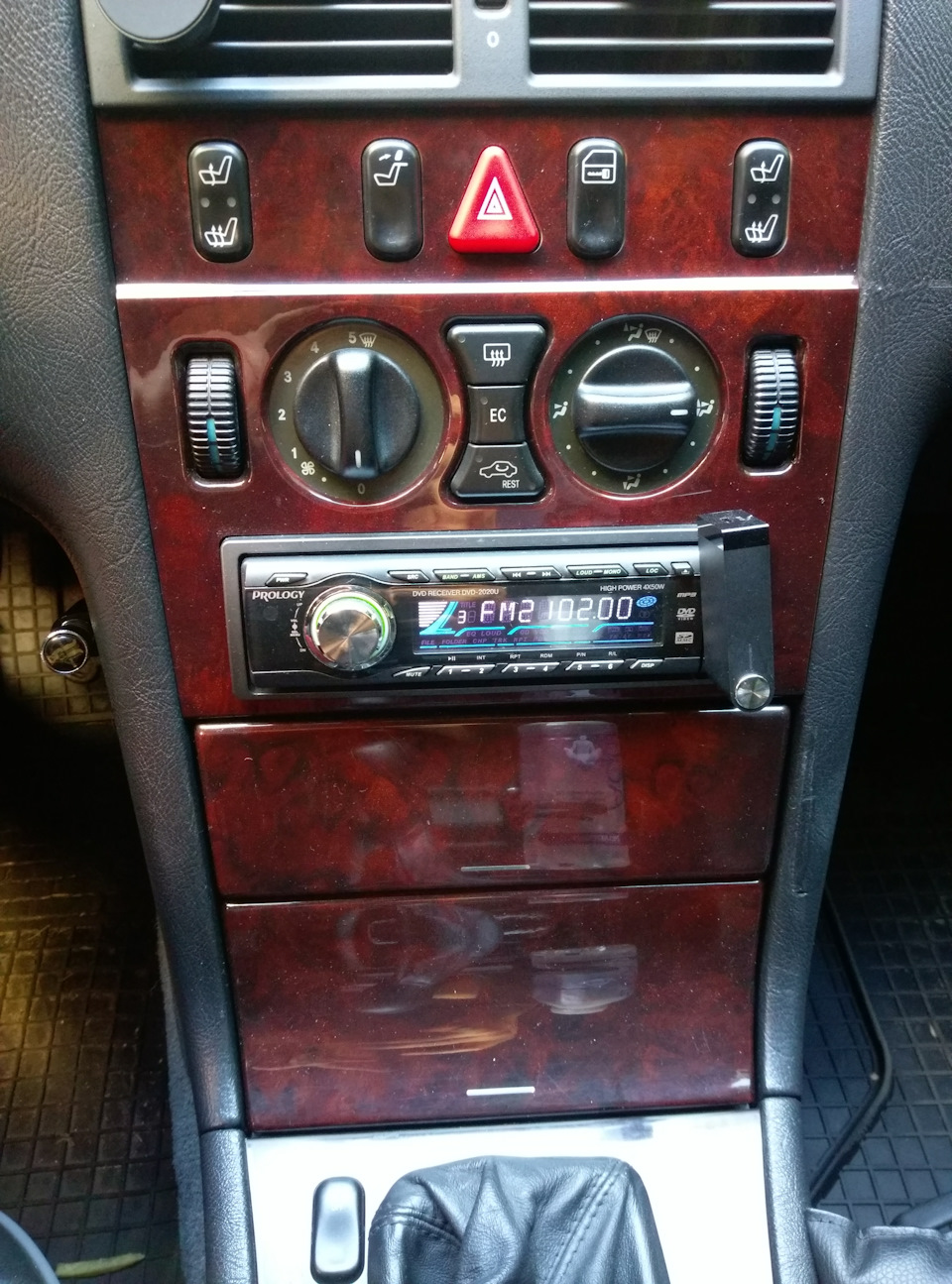 2 din панель w210 після реставрації 3