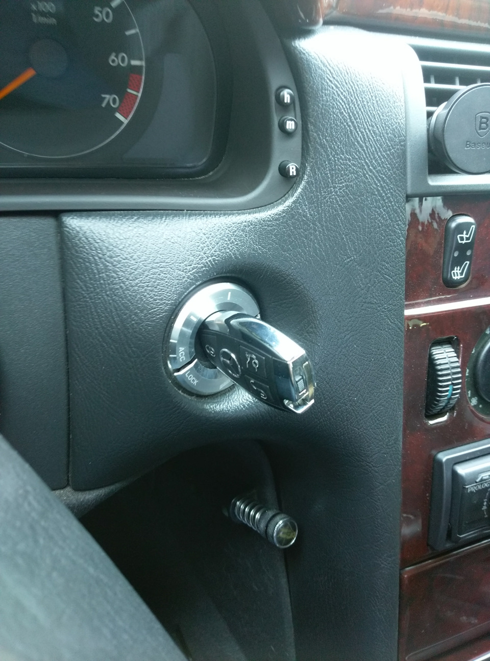 Хром рибка для w210 з Алі експрес 1