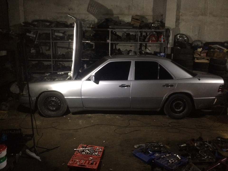Пружини h&r на w124 4