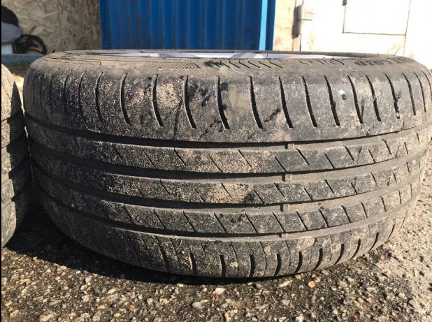 Оригінальні диски MERCEDES R17 + гума 225/50R17 A 230 401 09 02 4