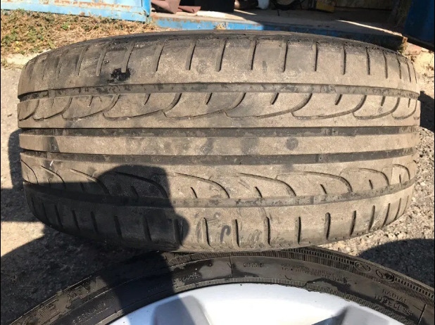 Оригінальні диски MERCEDES R17 + гума 225/50R17 A 230 401 09 02 5
