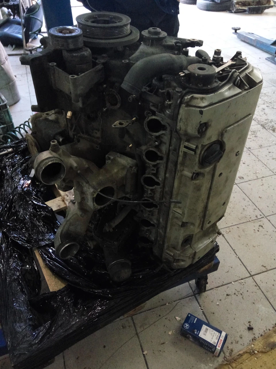 СВАП М103 3L на М104 3,2L