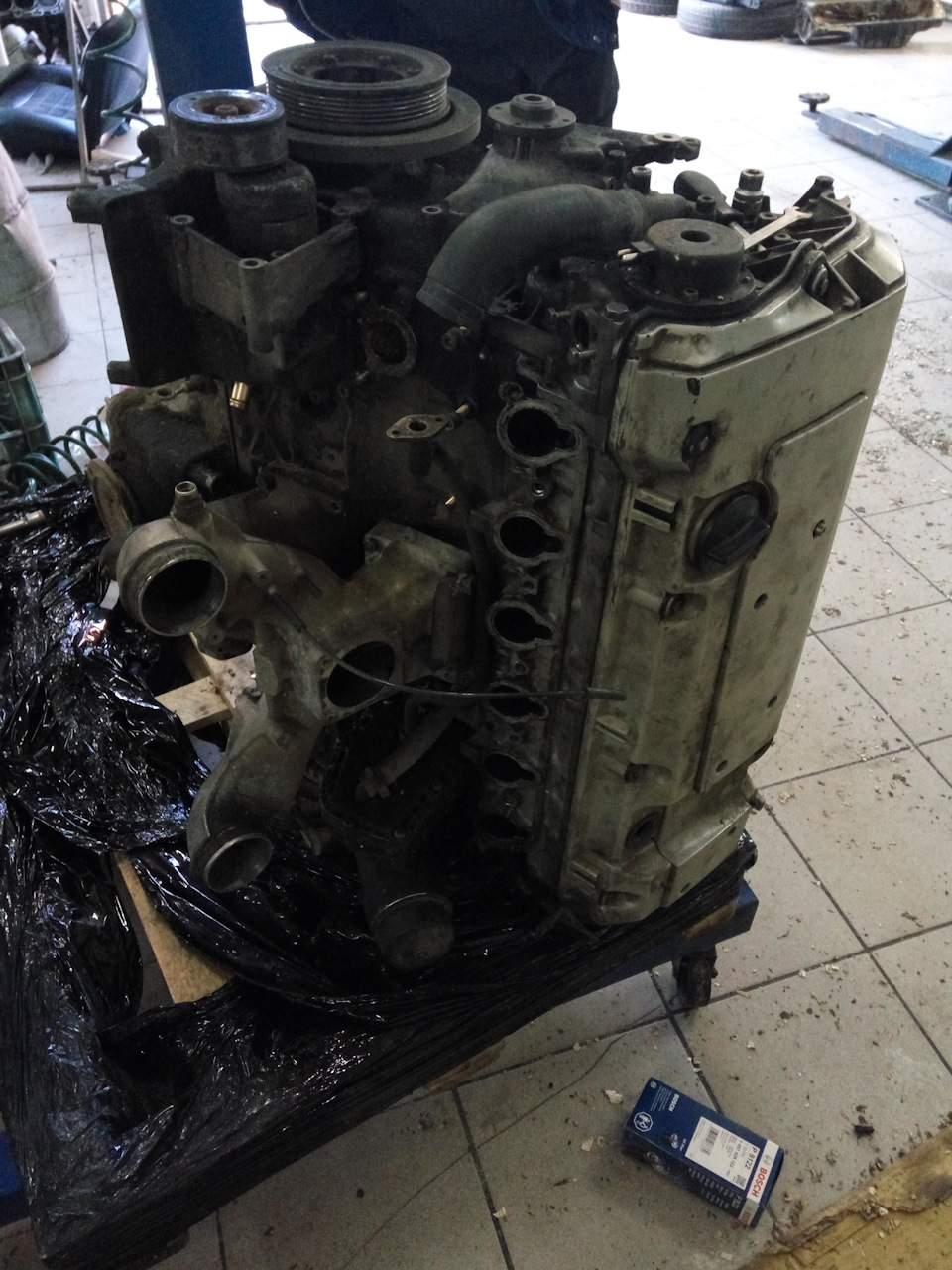 СВАП М103 3L на М104 3,2L 1