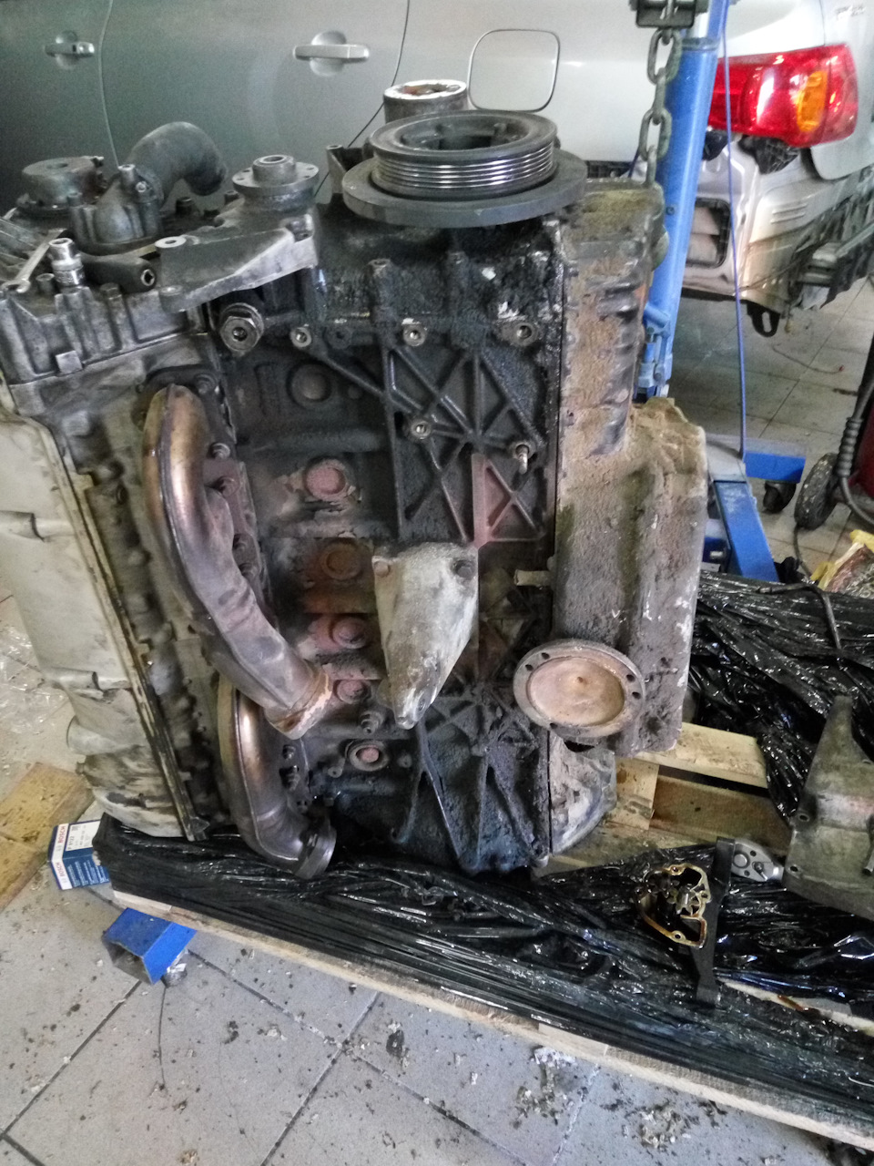 СВАП М103 3L на М104 3,2L 5