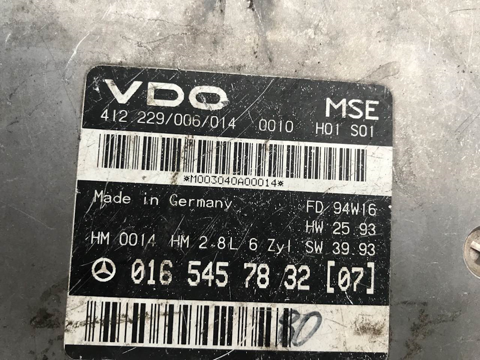 СВАП М103 3L на М104 3,2L 3