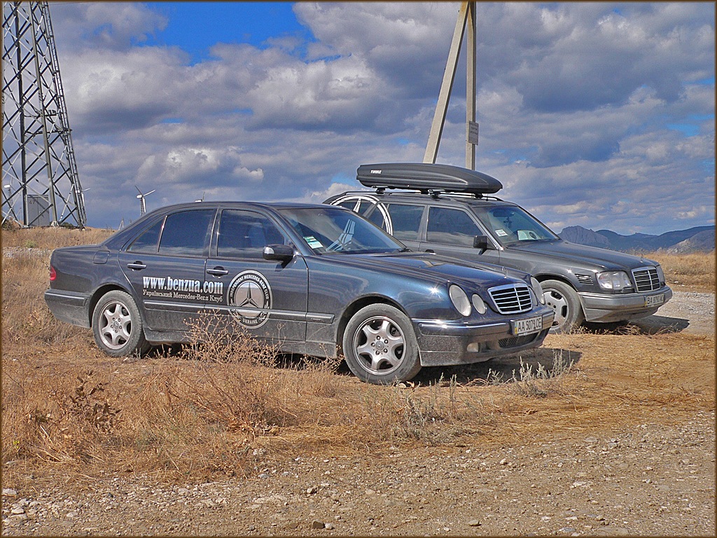 Mercedes E320 W210, Вересень. мис Меганом. Фото. 3