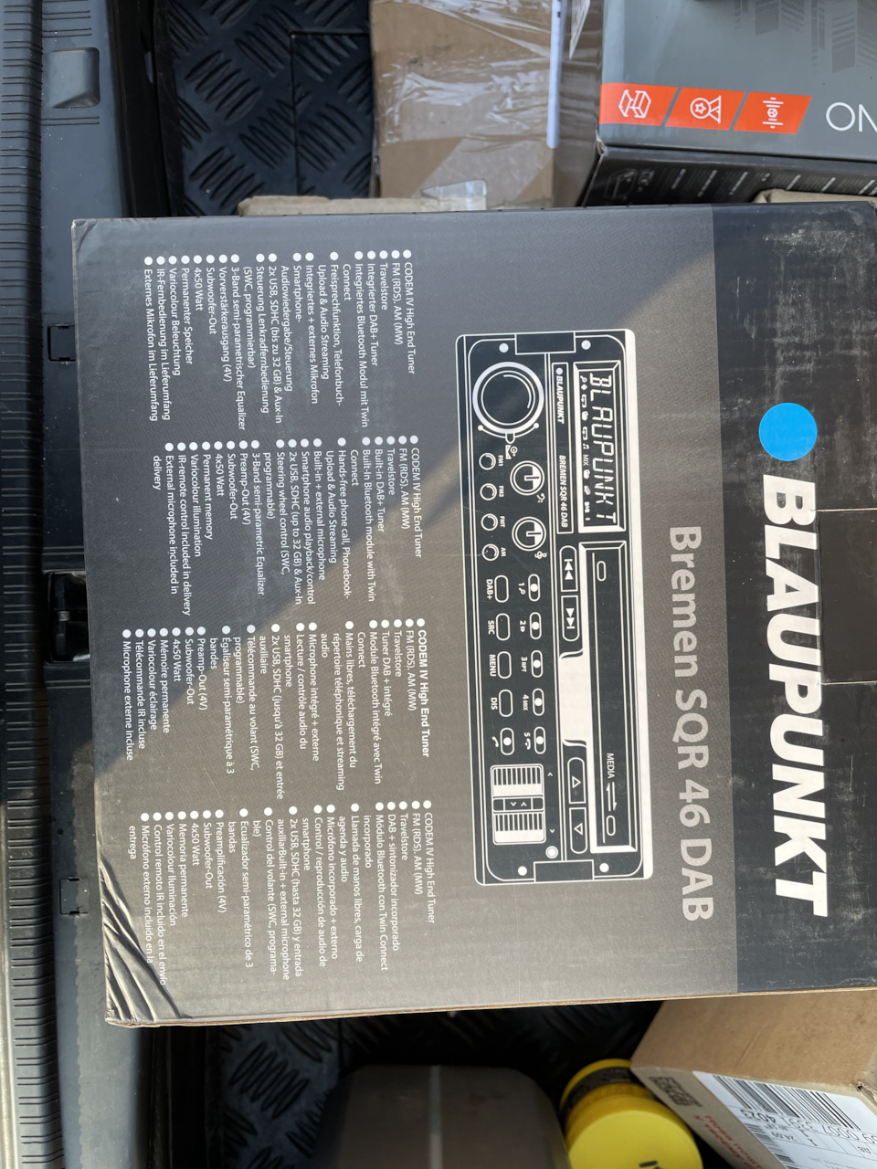 Музика ч.1 Нова магнітола Blaupunkt Bremen SQR 46 3
