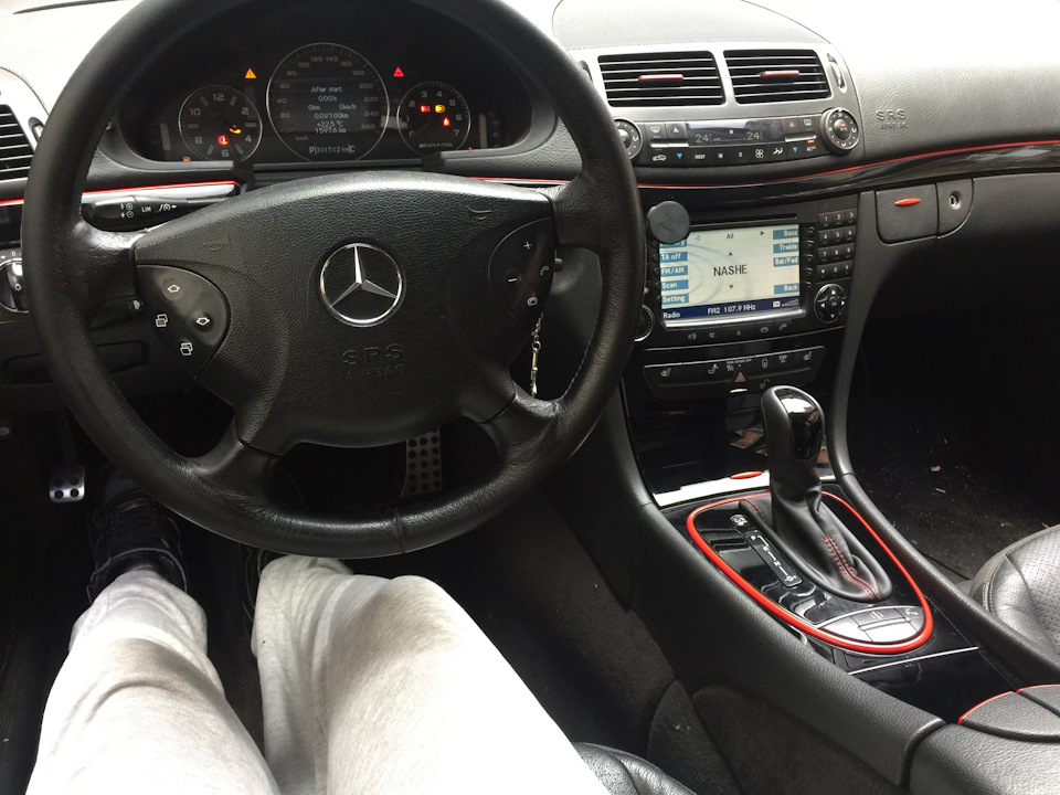 14. Салон, якого немає навіть в AMG w211 =))) 3