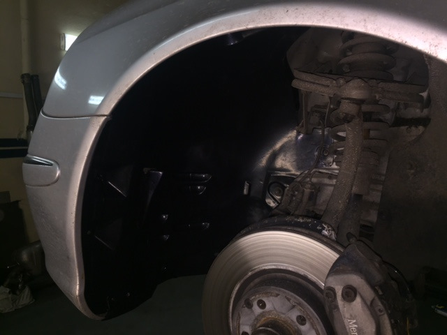 18. Зима Близко або Гумові килими, підкрилки, та колеса - W211 2