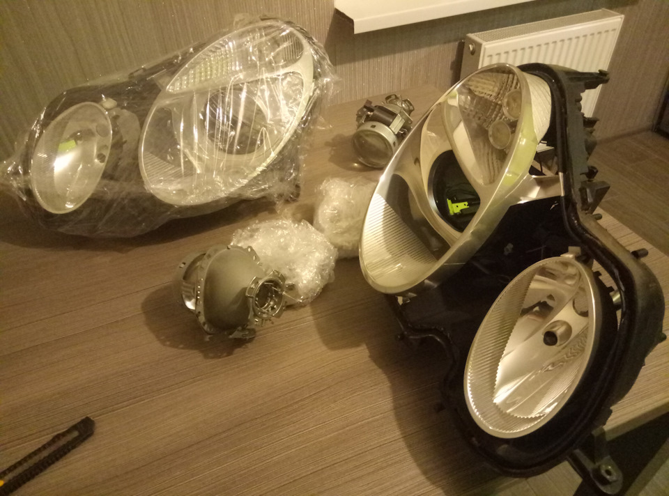 Відновлення фар W211 5