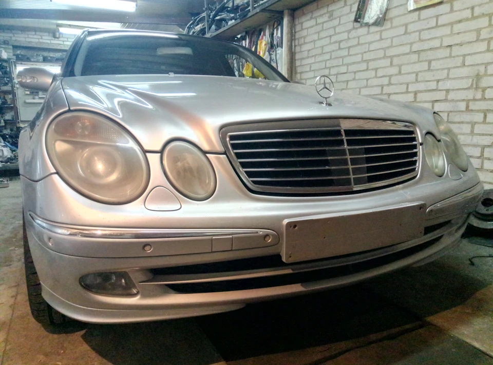 Відновлення фар W211
