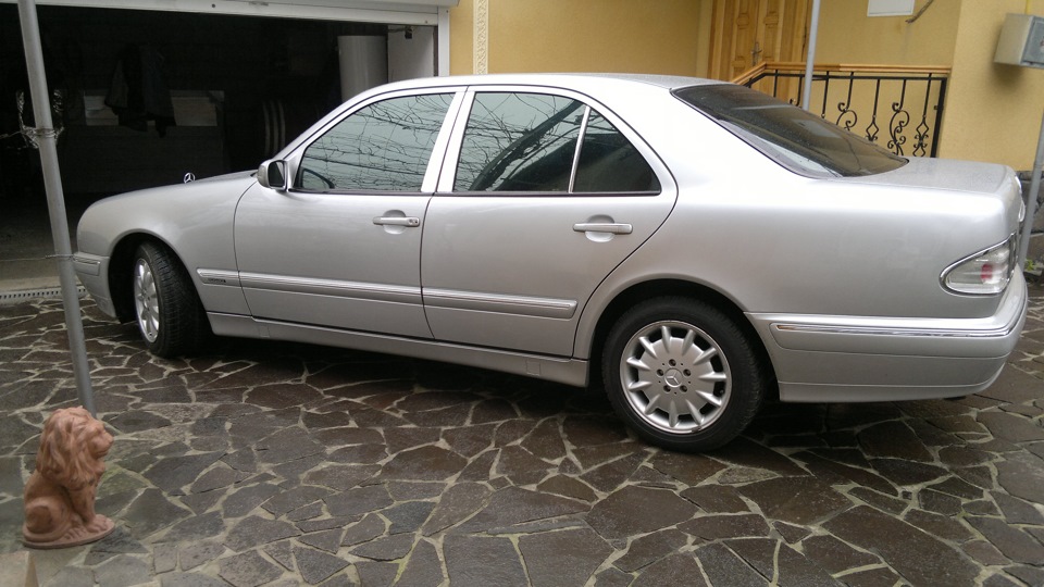 Готовий W210 до ЗИМІ! 3