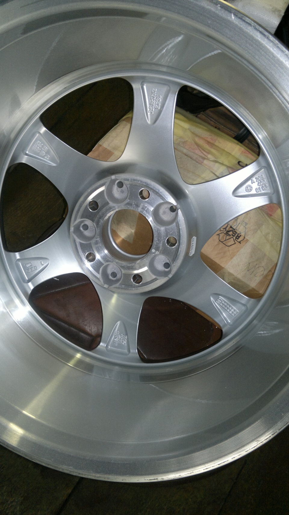 Купивши нові BBS-диски на свій W210. 3