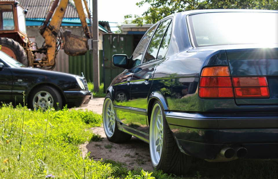 W210 vs BMW e34 4