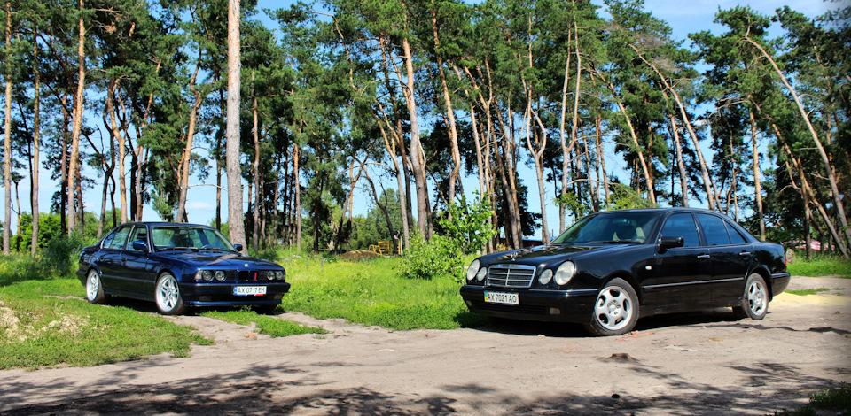 W210 vs BMW e34 3